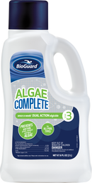 BioGuard Algae Complete Algae Complete is an extremely efficient rapid working algae eliminator.